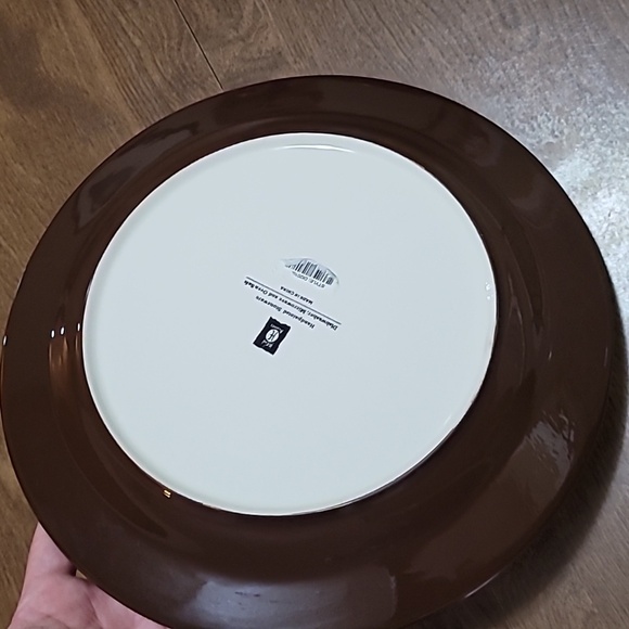 Hi End Accents large Plates western turquoise star Rustic decor brown Home Fall - Picture 7 of 12